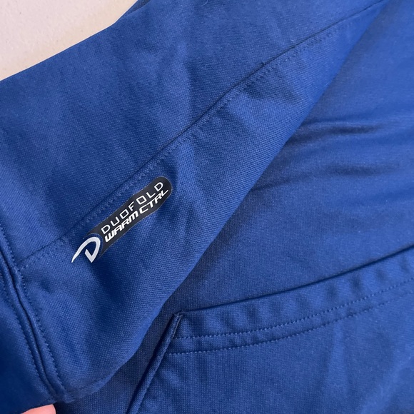 Champion Blue and Gray Hoodie XL - Picture 3 of 6